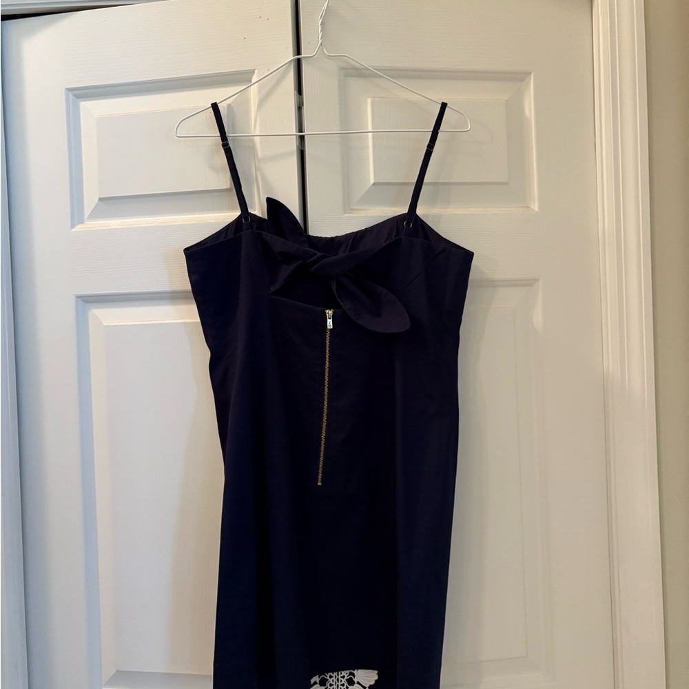 Lilly Pulitzer navy and white dress